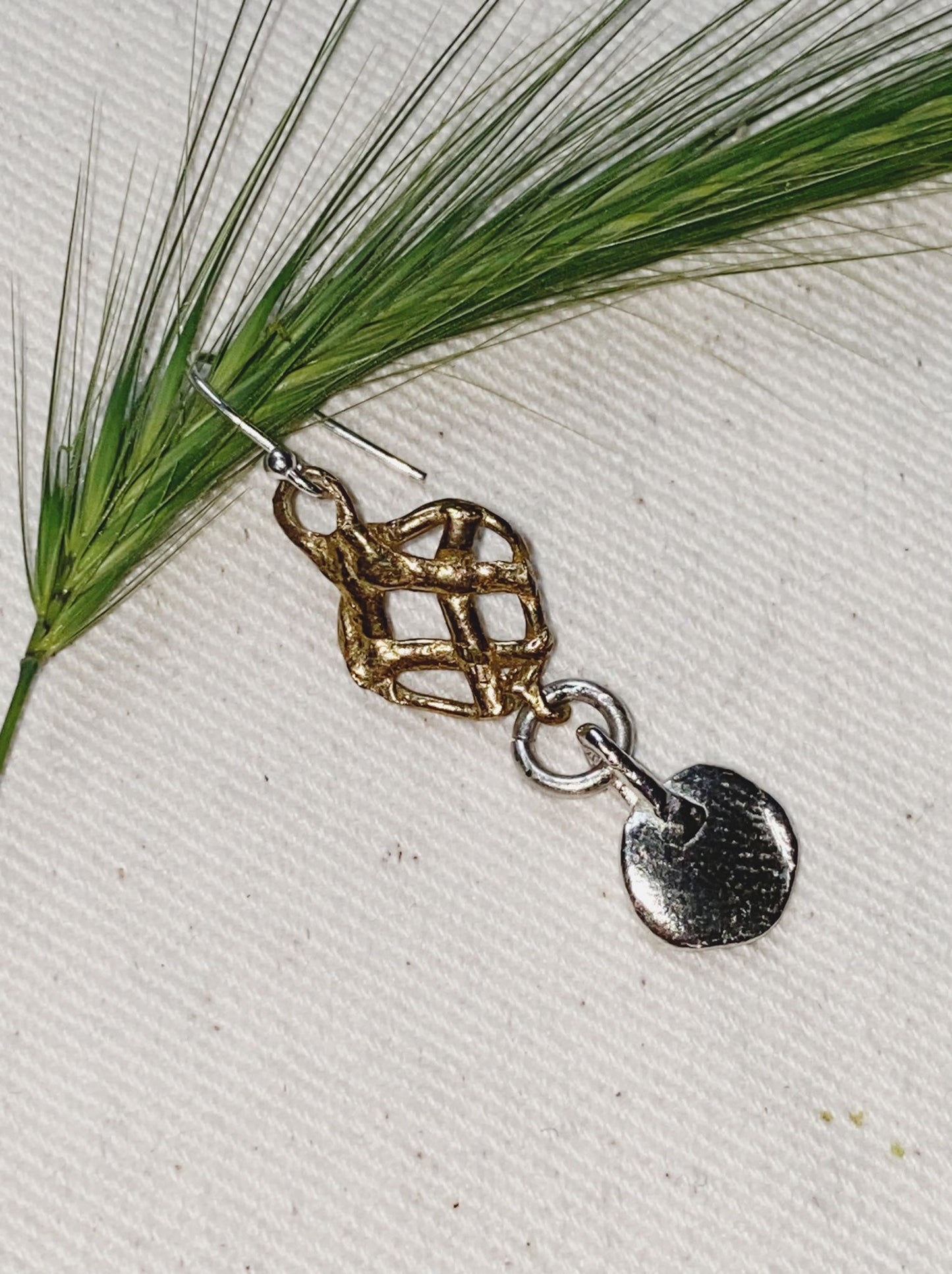 Woven Gwea earrings