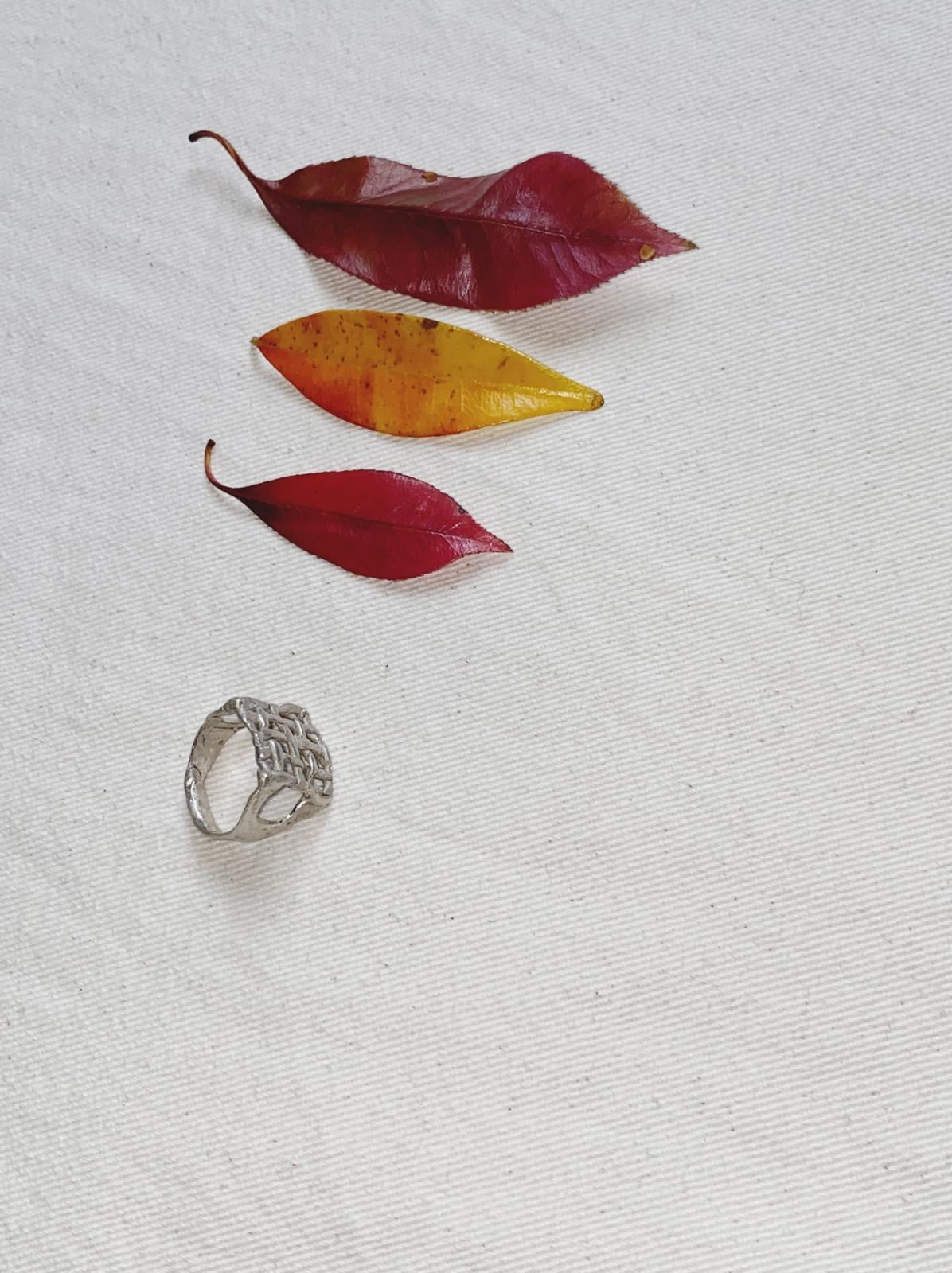 Woven Maes Ring